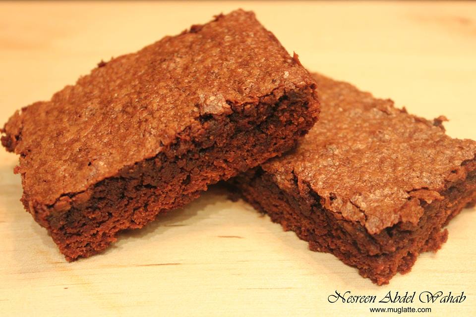 طريقة عمل كيك البراونيز بالشكولاتة