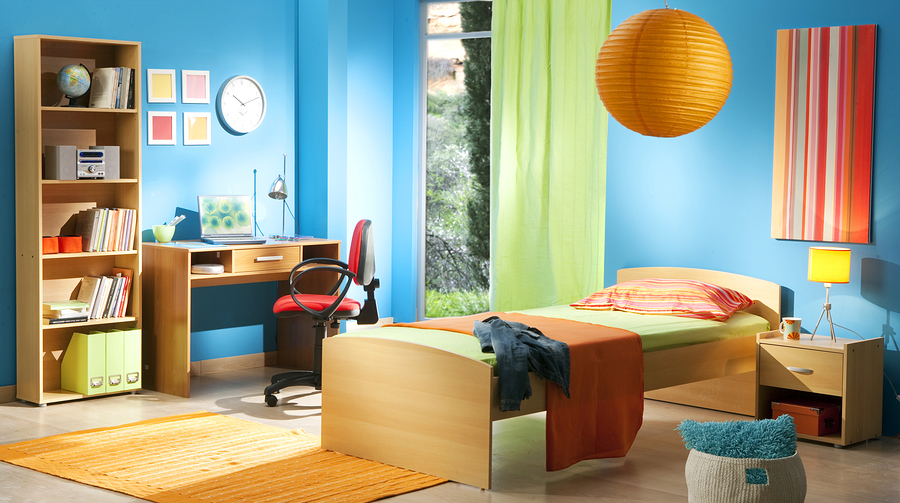 kid's room organized تنظيم غرفة الأطفال