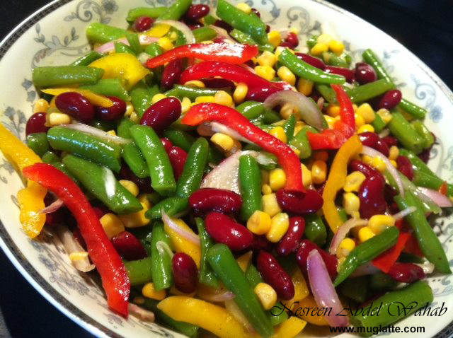 سلطة فاصوليا