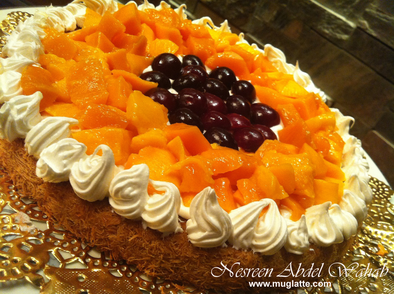 كنافة بالمانجو