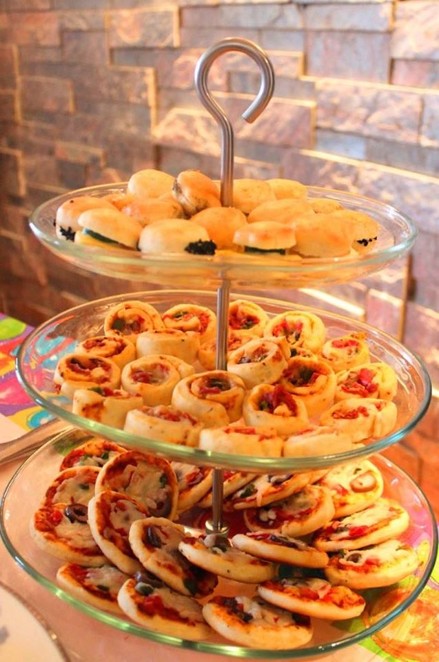 ميني بينزا و بيتزا رولز