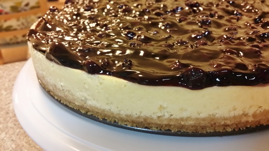 تشيز كيك بالبلو بيريز طريقة عمل بلوبيري تشيز كيك