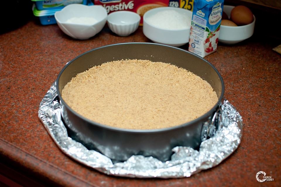 البسكوت في الصينية 5 - تشيز كيك