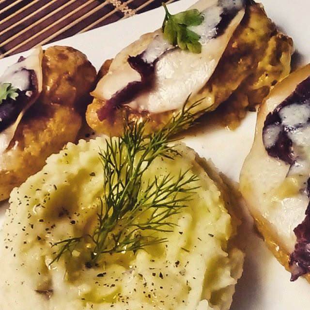 طريقه عمل فيليه الدجاج بصوص الباربيكيو في الفرن