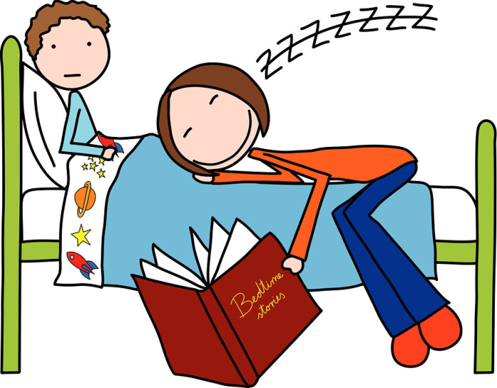 أهمية قصص قبل النوم